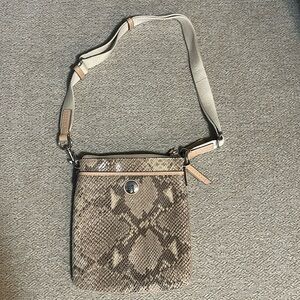 Coach Snakeskin crossbody
